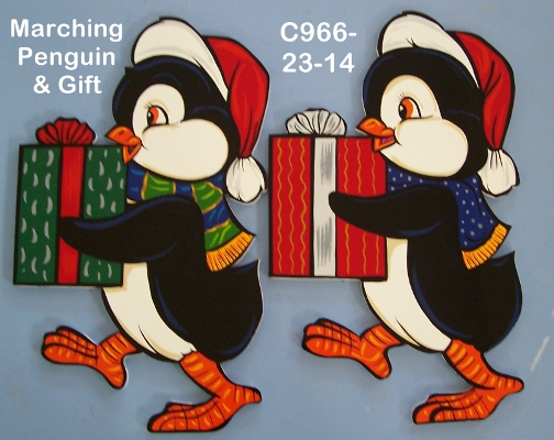 C966Marching Penguin and Gift