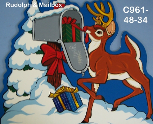 C961Rudolph and Mailbox