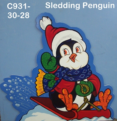 C931Sledding Penguin