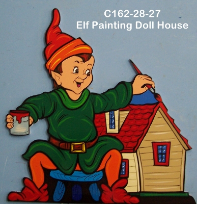 C162elf Painting Doll House
