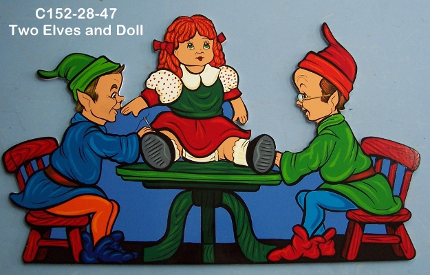 C152Two Elves and Doll