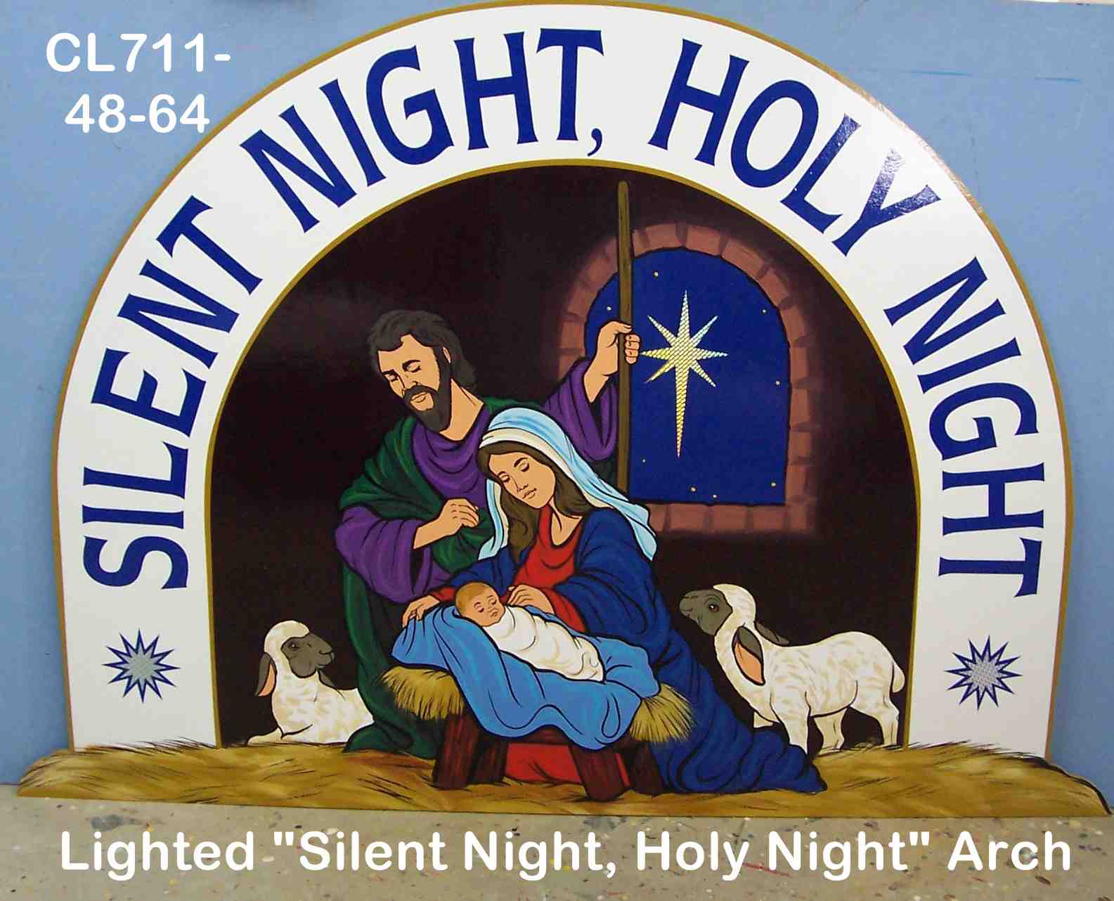 CL711"Silent Night, Holy Night" Arch