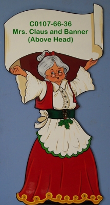 C0107Mrs. Claus and Banner