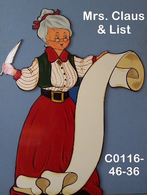 C0116Mrs. Claus and List