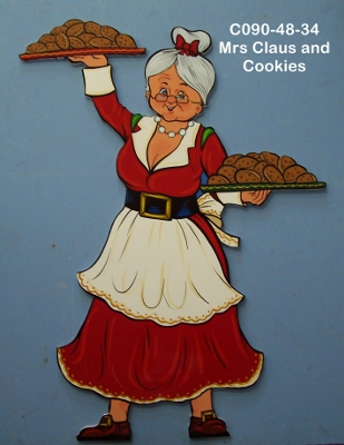 C090Mrs. Claus and Cookies
