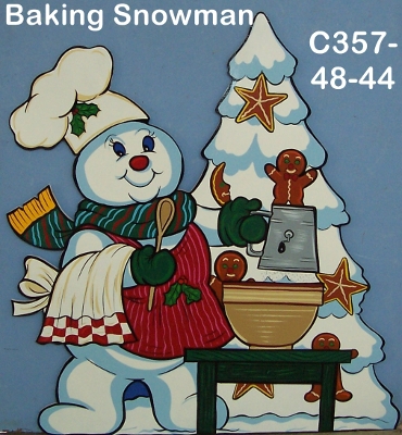 C357Baking Snowman