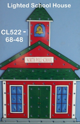 CL522Lighted School House