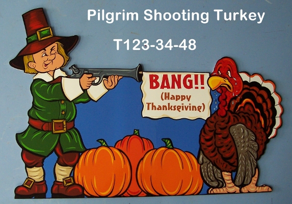 T123Pilgrim Shooting Turkey