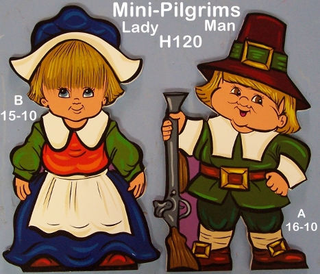 T120AMini-Pilgrims:<br>Man<br>(on right)