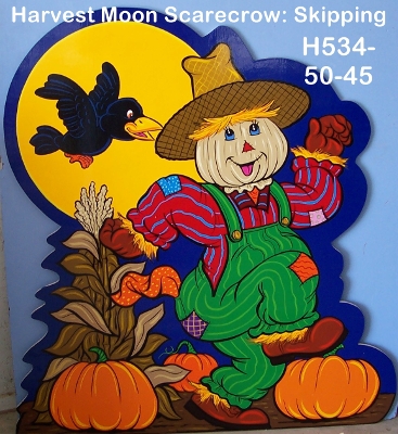 H534Harvest Moon Scarecrow Skipping