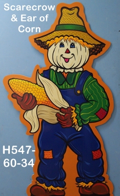 H547Scarecrow & Ear of Corn