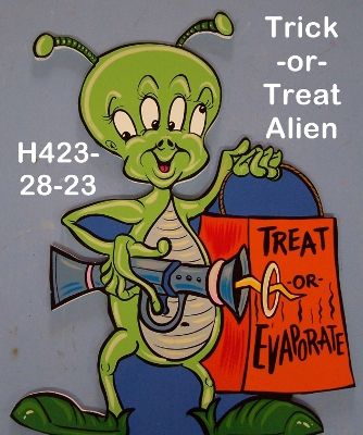 H423Trick-or-Treat Alien